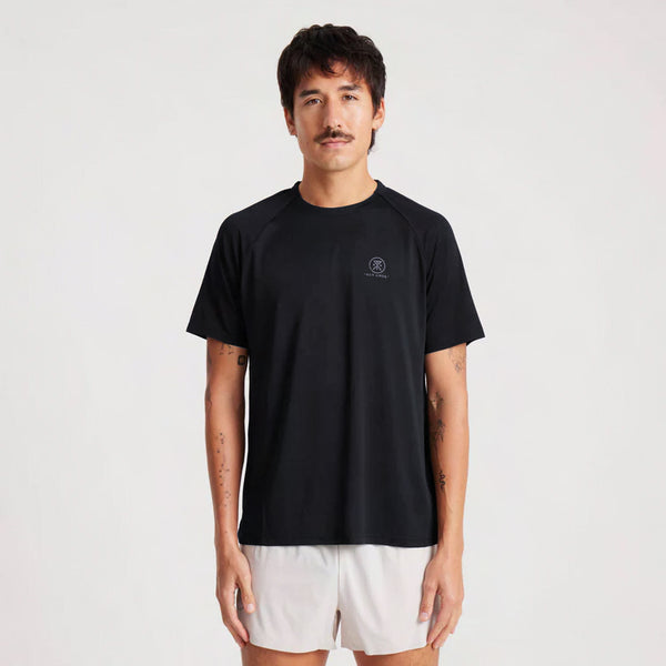 Roark Alta Elite Short Sleeve Tee In Black