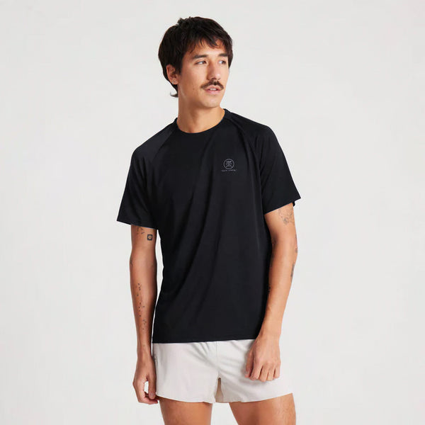 Roark Alta Elite Short Sleeve Tee In Black