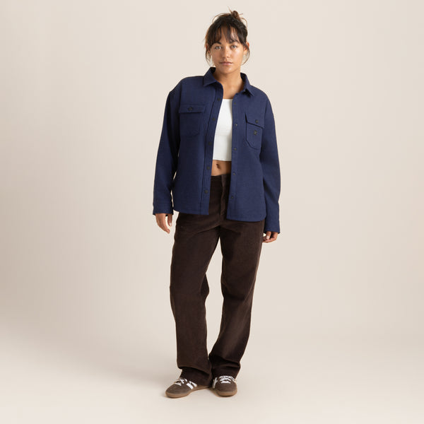 roark Amberley Flannel - Evening Blue | Roark