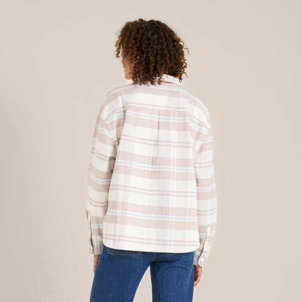 Roark Amberley Flannel In Glacier