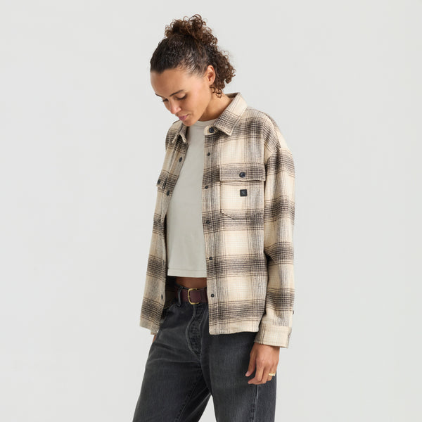Roark Amberley Flannel In Off White