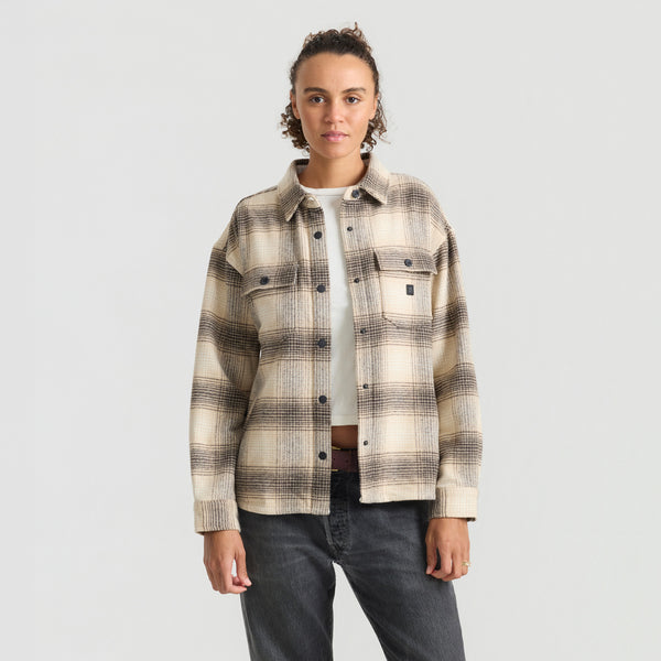 roark Amberley Flannel in Off White