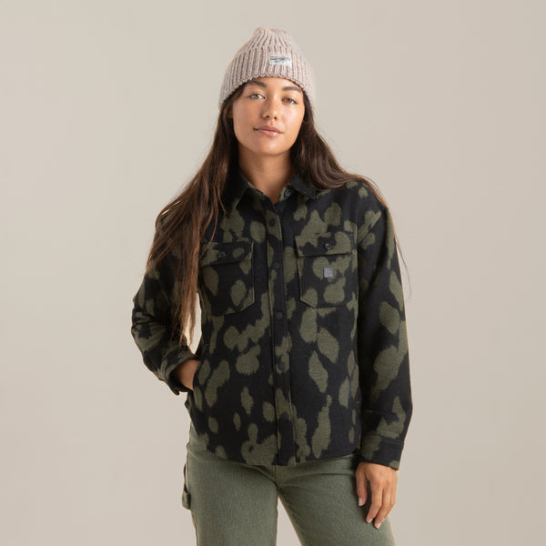 Roark Amberley Flannel - Military Leo | Roark