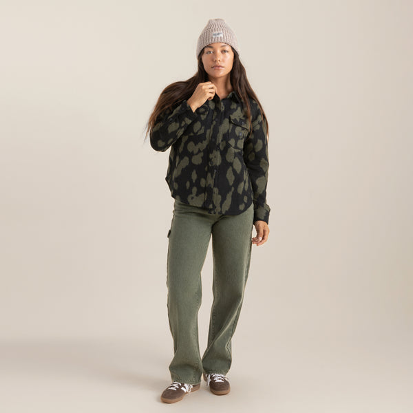 roark Amberley Flannel - Military Leo | Roark