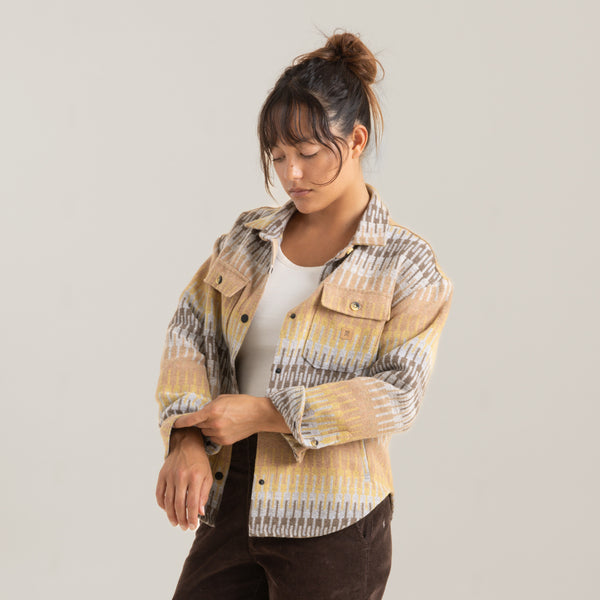 Roark Amberley Flannel - Powder | Roark