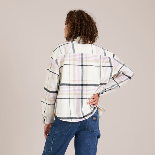 Roark Amberley Flannel - White | Roark