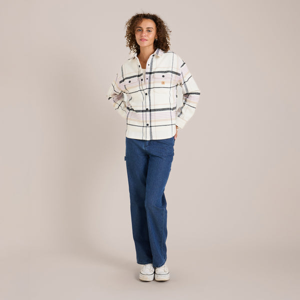 Roark Amberley Flannel - White | Roark