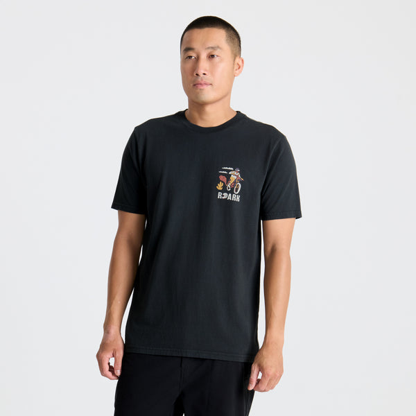 Roark Atacame Guideworks Premium Tee In Black