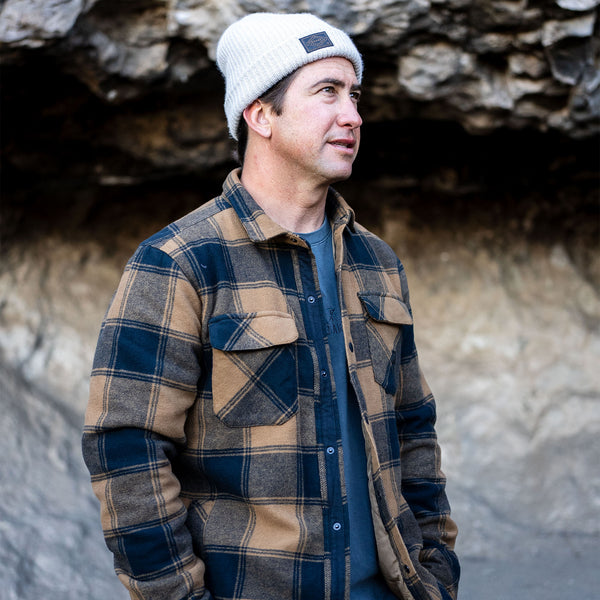 Roark Backwoods Overshirt Jacket In Otter