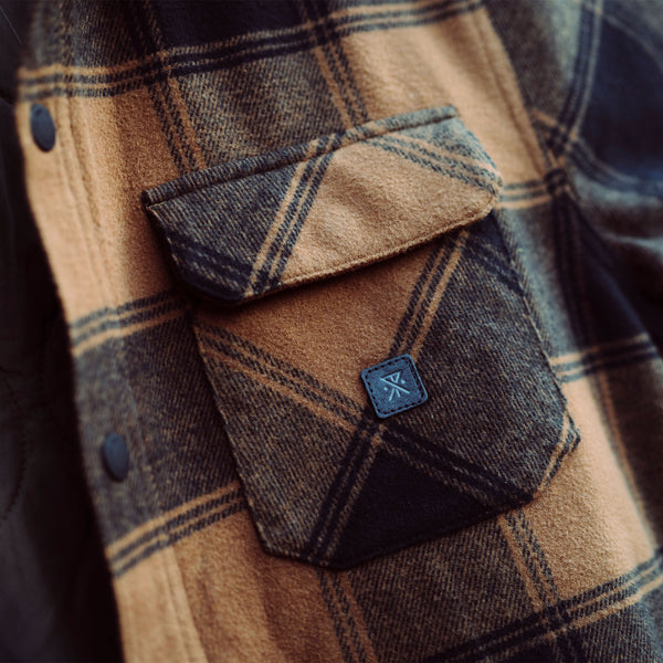 Roark Backwoods Overshirt Jacket In Otter