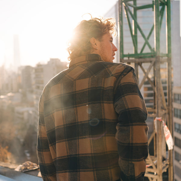 Roark Backwoods Overshirt Jacket In Otter