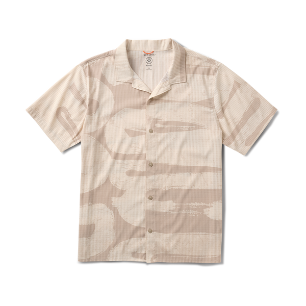 roark Bless Up Trail Button Up Shirt in Fossil
