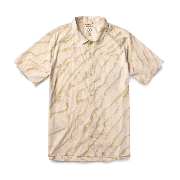 roark Bless Up Trail Button Up Shirt in Ivory
