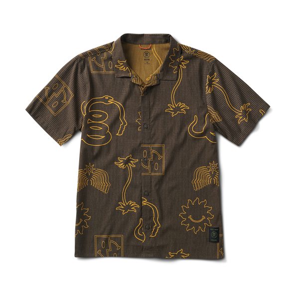 roark Bless Up Trail Button Up Shirt - Kaffa | Roark