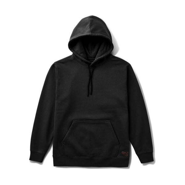 roark Bolo Fleece Hoodie in Black