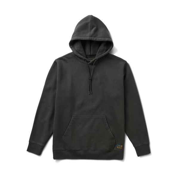 roark Bolo Fleece Hoodie in Onyx