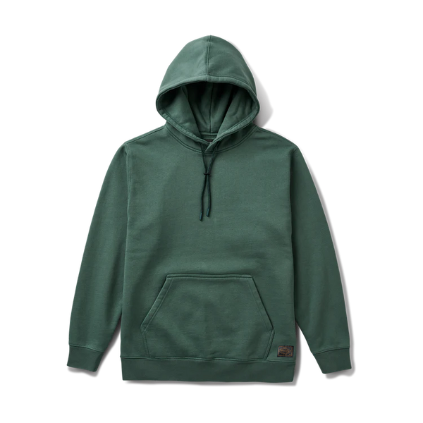 roark Bolo Fleece Hoodie in Slate Green