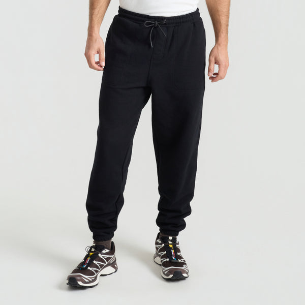 Roark Bolo Fleece Pants In Black