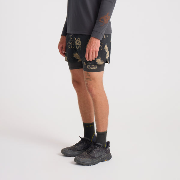 Roark Bommer 3.5" Shorts In Onyx