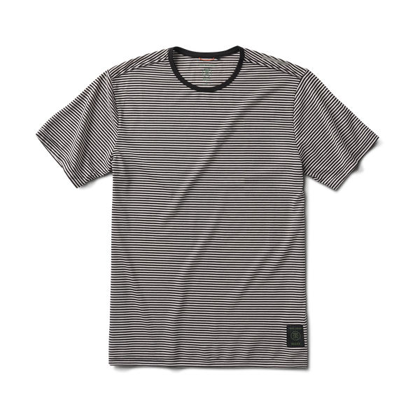 roark Borrego Short Sleeve Active Tee in Stripe