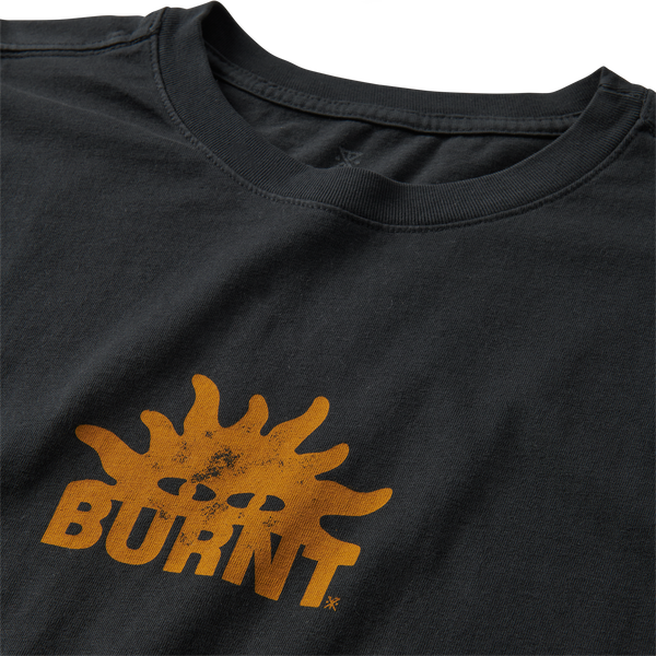 Roark Burnt Premium Tee In Black