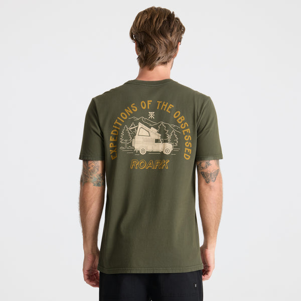 Roark Camper Premium Tee In Military