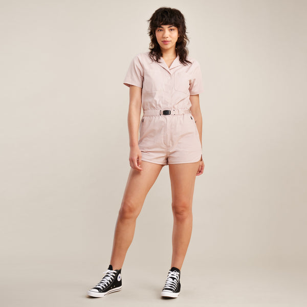 roark Campover Romper - Dusty Pink | Roark