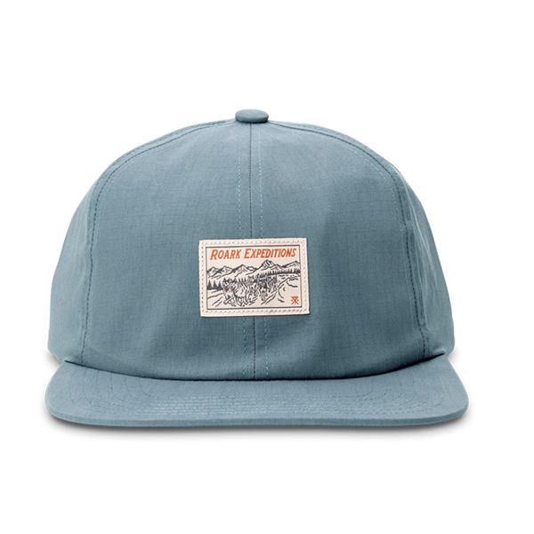 roark Campover Strapback Hat - Blue | Roark