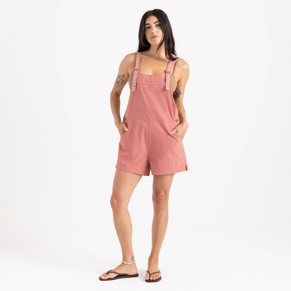 Roark Canyon Romper In Dusty Berry
