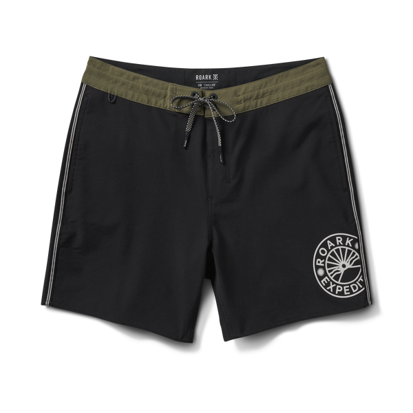 roark Chiller Boardshorts in Black