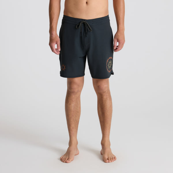 Roark Chiller Boardshorts In Onyx