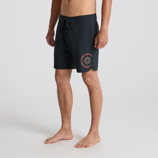 Roark Chiller Boardshorts In Onyx