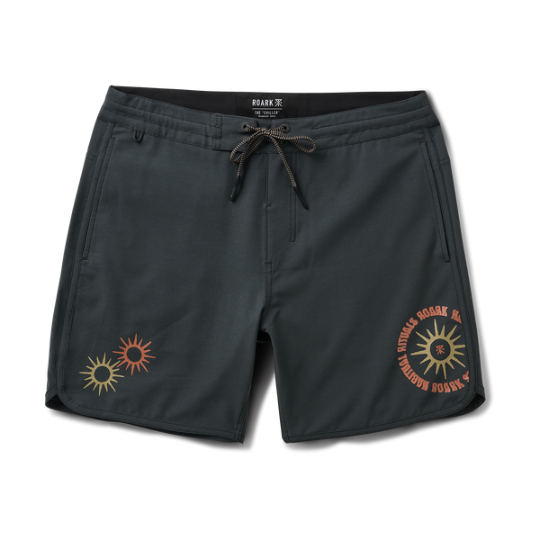 roark Chiller Boardshorts in Onyx
