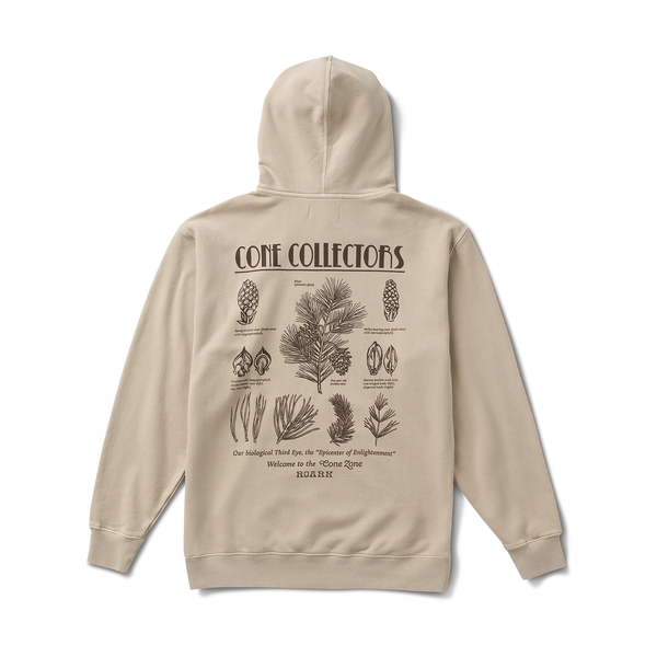 roark Cone Collectors Fleece in Fossil