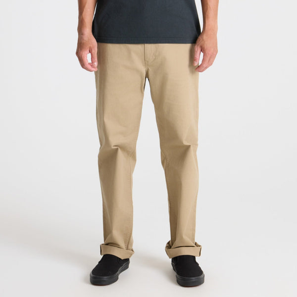 Roark Crossroads Chino Pants In Khaki