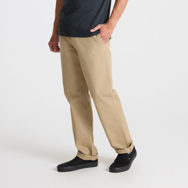 Roark Crossroads Chino Pants In Khaki