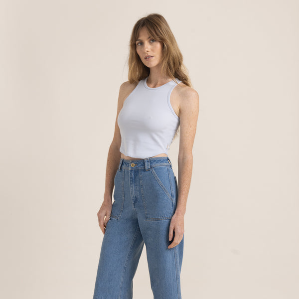 Roark Cruiser Tank Top - Pale Sky | Roark