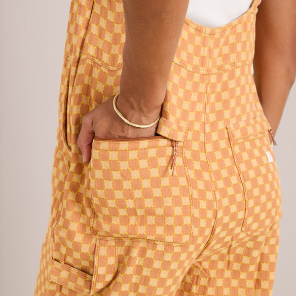 Roark Daytrip Overall Jumpsuit - Tobacco | Roark