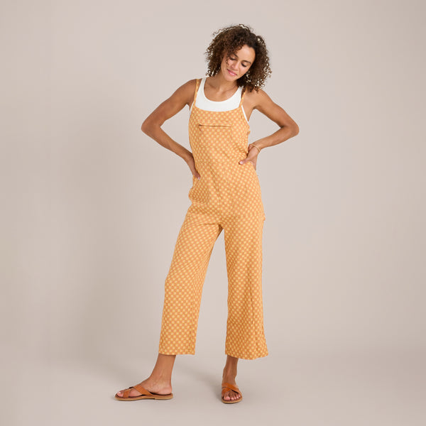 roark Daytrip Overall Jumpsuit - Tobacco | Roark