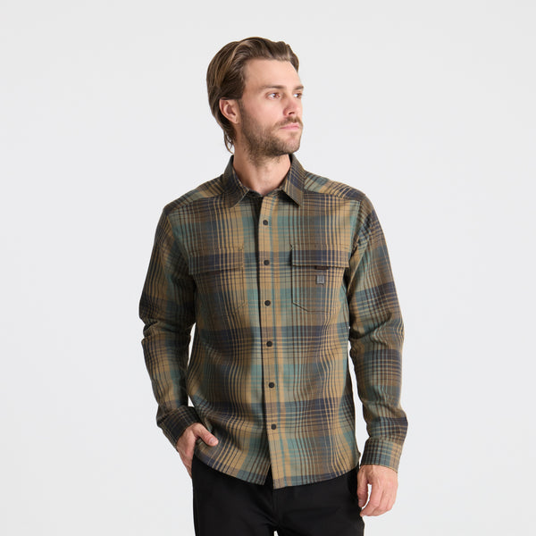 Roark Diablo Flannel In Khaki