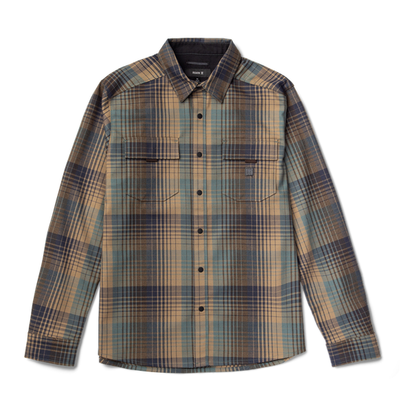 roark Diablo Flannel in Khaki