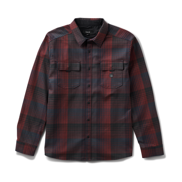 roark Diablo Flannel in Sangria