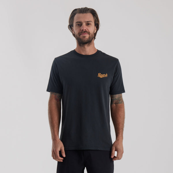 Roark Diamond Script Premium Tee - Black | Roark