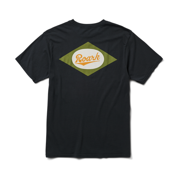 roark Diamond Script Premium Tee - Black | Roark