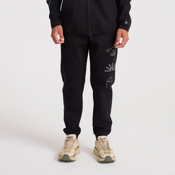 Roark El Morro Fleece Pant 2.0 Pants In Black