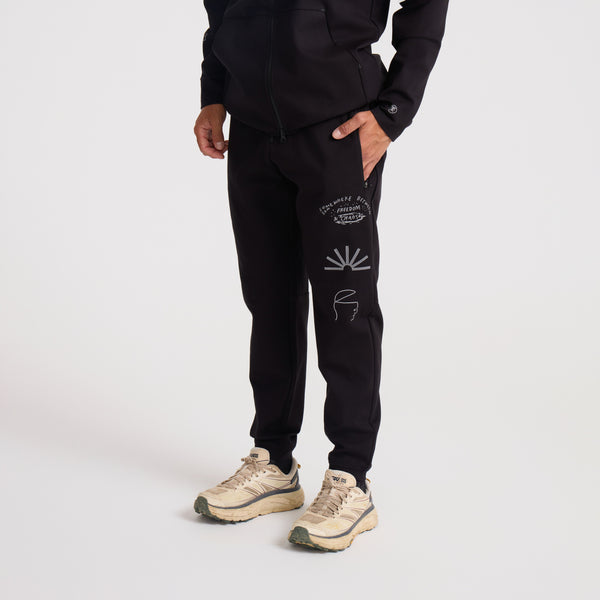 Roark El Morro Fleece Pant 2.0 Pants In Black