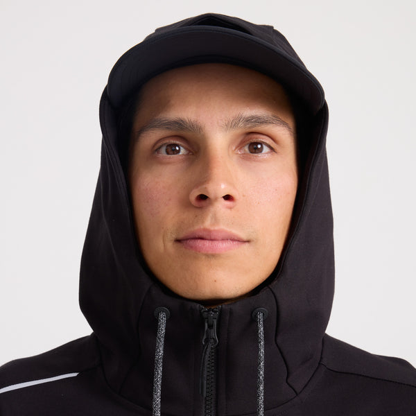 Roark El Morro Zip Fleece 2.0 Hoodie In Black