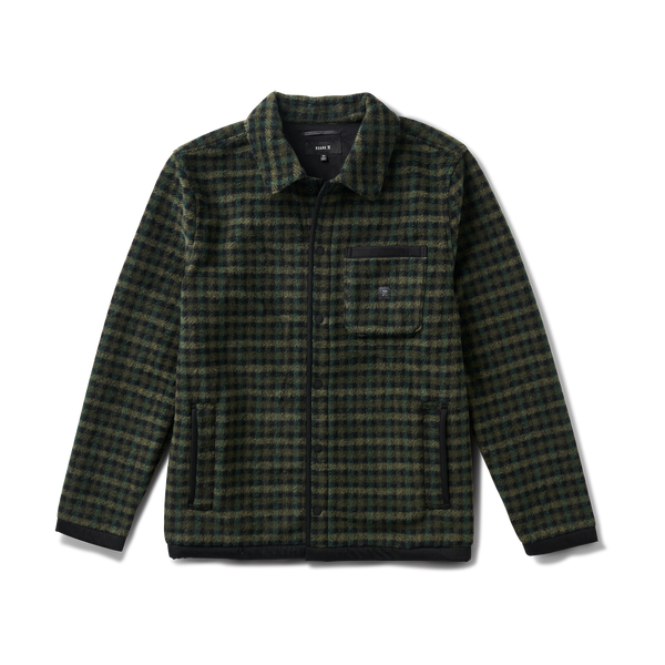 roark Ember Overshirt in Dark Forest