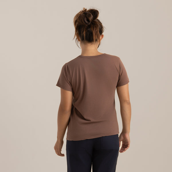 Roark Enjoy Everyday Premium Tee - Saddle | Roark