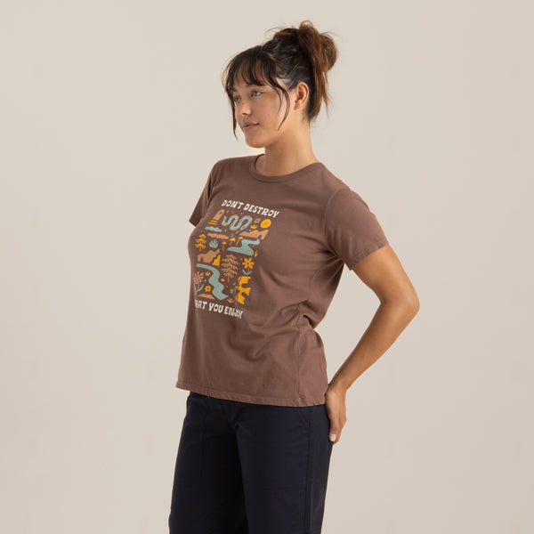 Roark Enjoy Everyday Premium Tee - Saddle | Roark